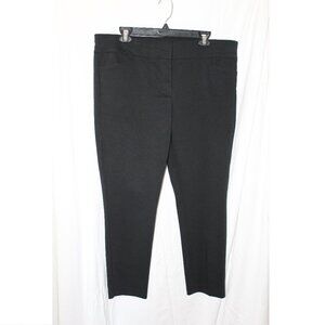 New York & Co (7th Avenue Design) Slim Leg Ankle Pants - Black - Size 14